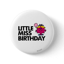 Little Miss Birthday Classic 2 Pin