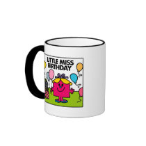 Little Miss Birthday Scene Coffee Mugs