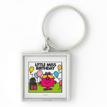 Little Miss Birthday Scene Keychains
