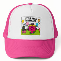 Little Miss Birthday Scene Trucker Hat
