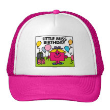 Little Miss Birthday Scene Trucker Hat