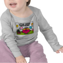 Little Miss Birthday Scene Tshirts