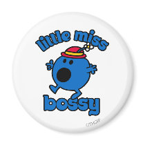 Little Miss Bossy Classic 1 Fridge Magnets