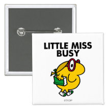 Little Miss Busy Classic Pins