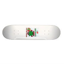 Little Miss Christmas - I Love Holidays Skate Board Deck