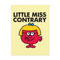 Little Miss Contrary Classic Postcards