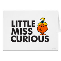 Little Miss Curious Classic Greeting Cards
