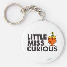 Little Miss Curious Classic Key Chains