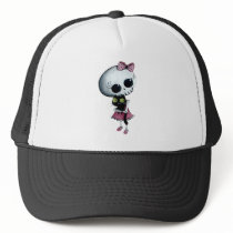 Little Miss Death - Hallowen Beauty Trucker Hat
