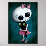 Little Miss Death - Hallowen Beauty Poster