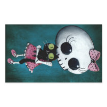 Little Miss Death - Hallowen Beauty Sticker