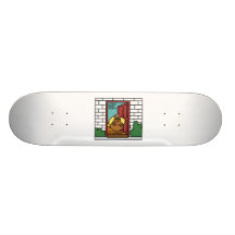 Little Miss Dotty Opens Door Skate Boards