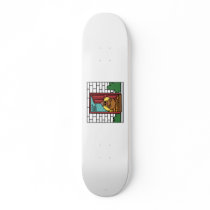Little Miss Dotty Opens Door Skate Boards