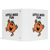 Little Miss Fun Classic 2 3 Ring Binder