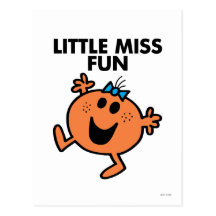 Little Miss Fun Classic 2 Post Cards