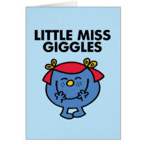 Little Miss Giggles Classic Greeting Cards