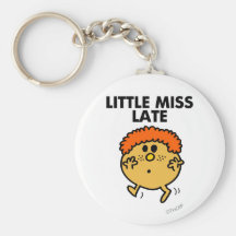 Little Miss Late Classic Keychain