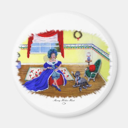 LITTLE MISS MUFFET MAGNET