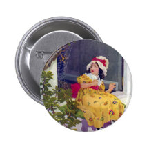 Little Miss Muffet Nursery Rhyme Buttons