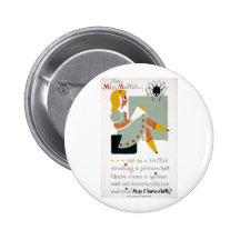 Little Miss Muffet Sat on a Tuffet 1940 poster Pin