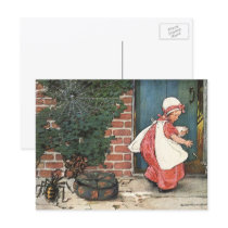 Little Miss Muffet w Spider; Jessie Willcox Smith Postcards