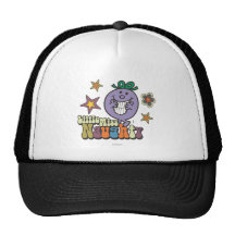 Little Miss Naughty Stars and Flowers Mesh Hats