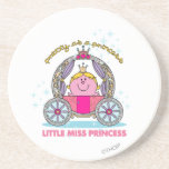 Little Miss Princess & Carriage Beverage Coaster