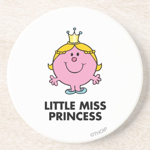 Little Miss Princess Classic Coaster