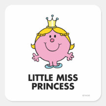 Little Miss Princess Classic Stickers