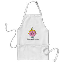Little Miss Princess Icon 1 Apron