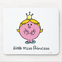 Little Miss Princess Icon 1 Mouse Pad