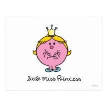 Little Miss Princess Icon 1 Postcards