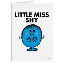 Little Miss Shy Classic Card