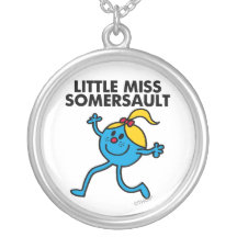 Little Miss Somersault Classic Custom Necklace