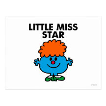 Little Miss Star Classic Post Cards