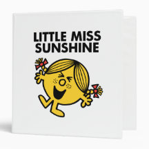 Little Miss Sunshine Classic 2 Vinyl Binder