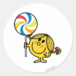 Little Miss Sunshine Lollipop Sticker