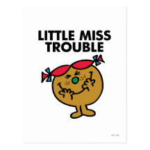 Little Miss Trouble Classic 1 Postcards