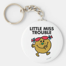 Little Miss Trouble Classic 2 Keychain