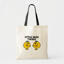 Little Miss Twins Classic Tote Bags