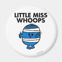 Little Miss Whoops Classic Magnet
