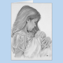 Little Mommy doll Greeting Card cards