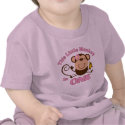 Little Monkey 1st Birthday Girl Infant T-shirt