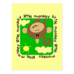 Little Monkey Tshirts and Gifts Post Card
