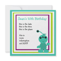 Little Monster Alien Creatures Custom Announcements