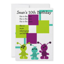 Little Monster Alien Creatures Custom Announcements