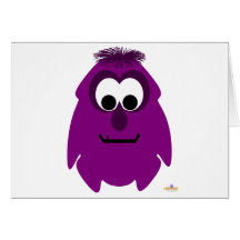 Little Monster Barry Pie Card