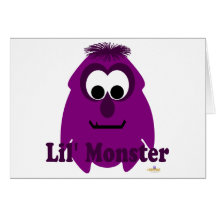 Little Monster Barry Pie Lil' Monster Cards