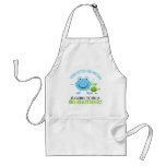 Little Monster Big Brother T-shirt Apron