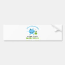 Little Monster Big Brother T-shirt Bumper Stickers